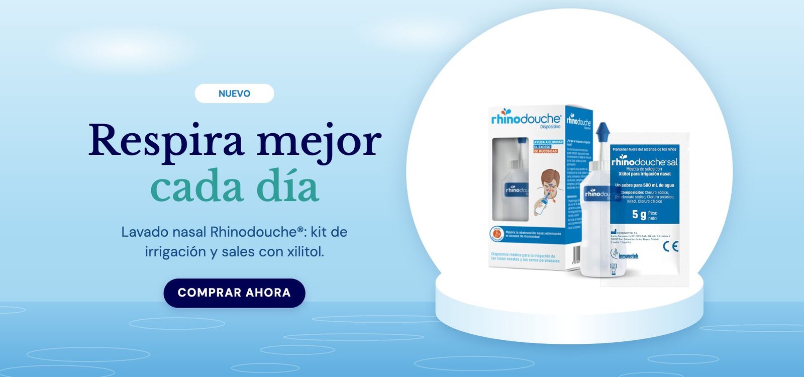 Nuevo: lavado nasal Rhinodouche