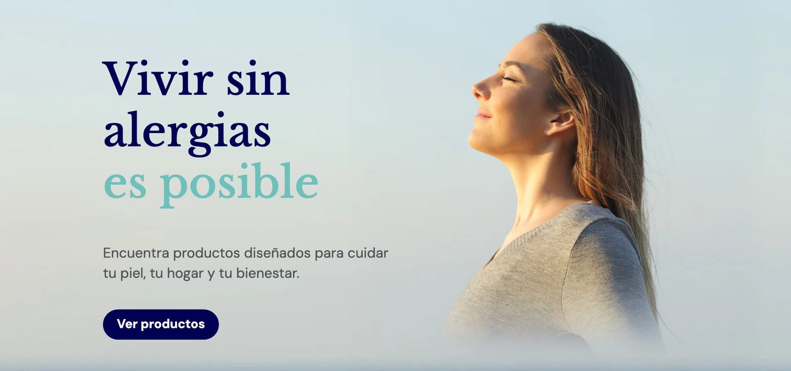 Vivir sin alergias es posible. Ver productos